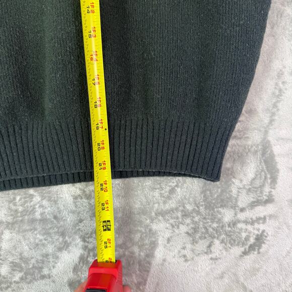 VTG Filson Henley Guide Sweater Mens XXL Green Wool Wax Shoulders Shooting 711 - Picture 8 of 8
